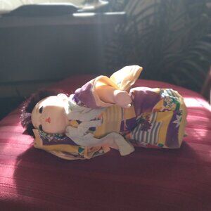 Vintage Japanese Cloth Doll